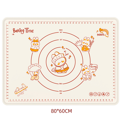 ⏰ ¡¡¡Último día de venta!!!⌛✨50% OFF 2025 Nueva Sale✨Silicone Pastry Non-Stick Mat