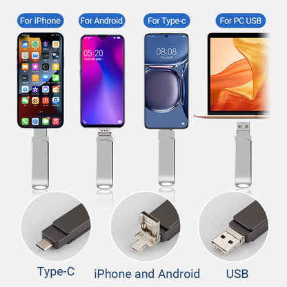 Unidad flash multiinterfaz 4 en 1 (teléfono/P--💖（49% de descuento）💖