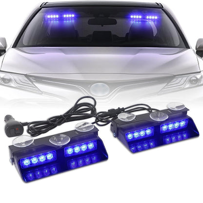 ⏳Time-limited Special⏰Windshield Suction Cup Strobe Warning Light for Vehicles🚗