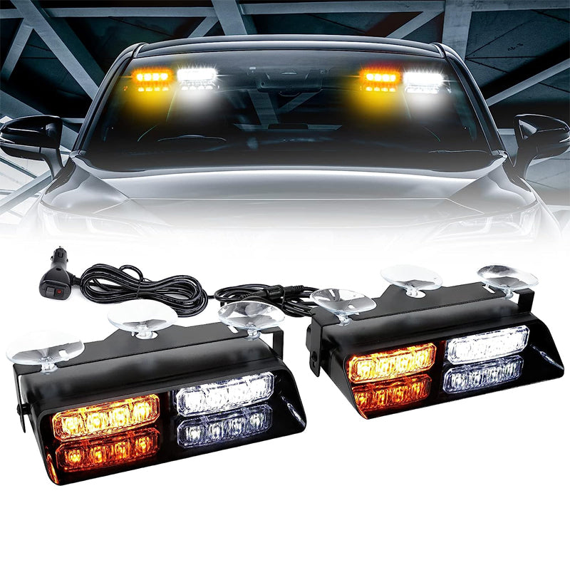 ⏳Time-limited Special⏰Windshield Suction Cup Strobe Warning Light for Vehicles🚗