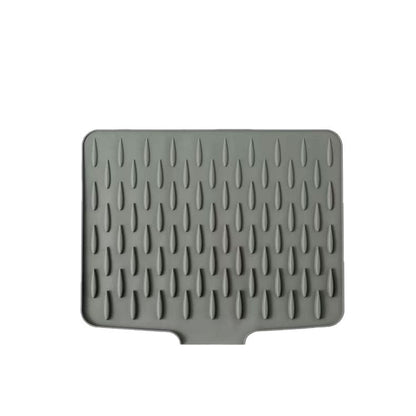 Alfombrilla de drenaje de silicona multifuncional y plegable