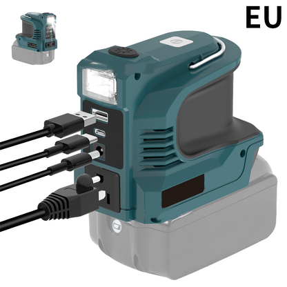 🔥Inversor compacto de CC a CA - Adecuado para coches, autocaravanas, uso en exteriores y casas de verano.