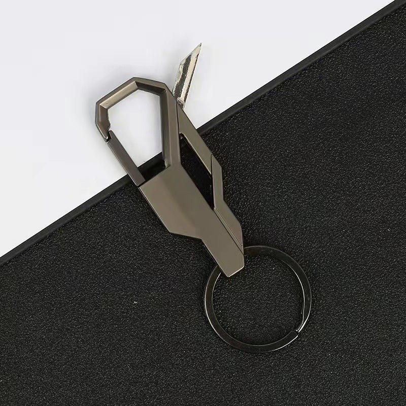Colgante multifuncional abrebotellas metal llavero doble anilla