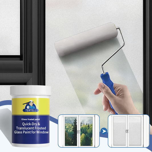 Pintura esmerilada translúcida de secado rápido para ventanas