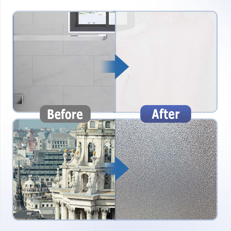 Pintura esmerilada translúcida de secado rápido para ventanas