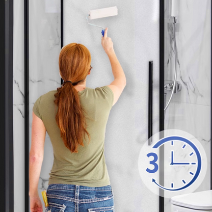 Pintura esmerilada translúcida de secado rápido para ventanas
