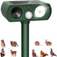 Repelente Solar Ultrasónico para Animales | Ahuyentador de Plagas para Jardín