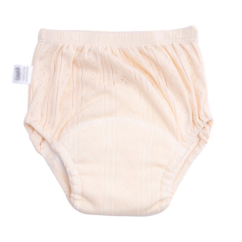 👶 Pantalones de entrenamiento de verano lavables y transpirables para bebés: algodón con diseño antifugas.