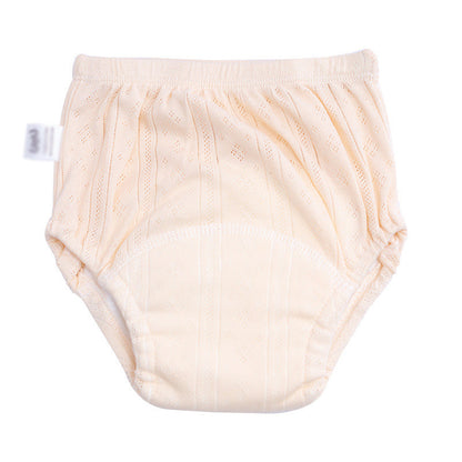 👶 Pantalones de entrenamiento de verano lavables y transpirables para bebés: algodón con diseño antifugas.