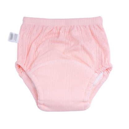 👶 Pantalones de entrenamiento de verano lavables y transpirables para bebés: algodón con diseño antifugas.