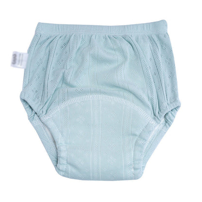 👶 Pantalones de entrenamiento de verano lavables y transpirables para bebés: algodón con diseño antifugas.