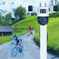 Cámara de seguridad WiFi de 3 lentes y 360° para exteriores