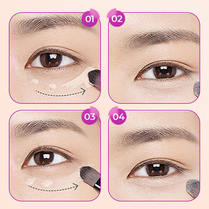 🔥 Flawless Under Eye Concealer｜Brighten Dark Circles, Crease - Free Finish