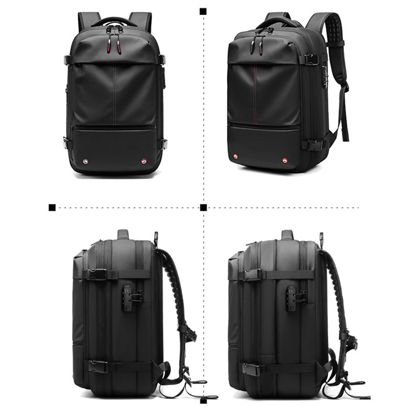 Mochila de viaje expandible de gran capacidad