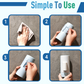 Escobillero de pared con cabezal recambiable