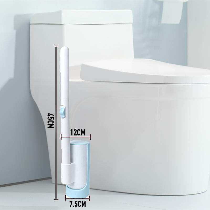Escobillero de pared con cabezal recambiable