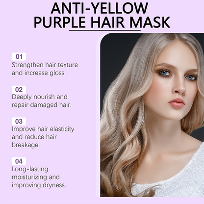 Mascarilla Capilar Antiamarillo Morado