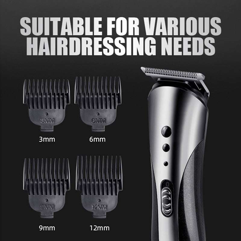 Recortadora de barba eléctrica e impermeable para hombres