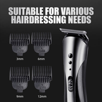 Recortadora de barba eléctrica e impermeable para hombres