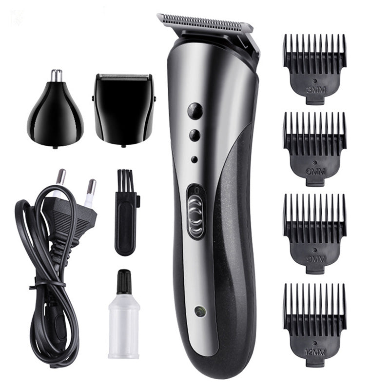 Recortadora de barba eléctrica e impermeable para hombres