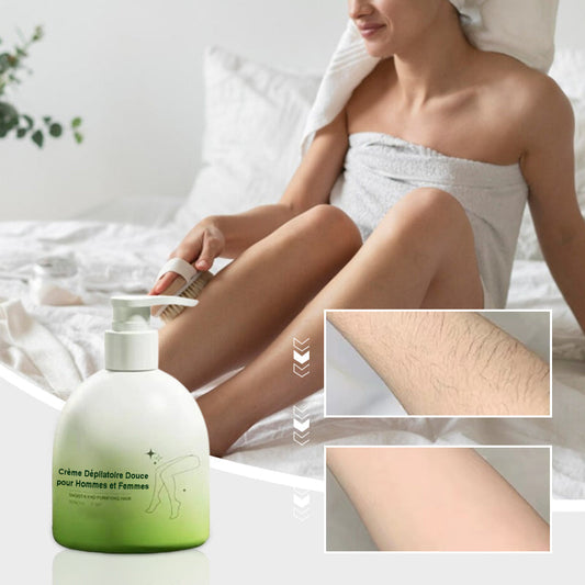 Crema depilatoria suave para hombres y mujere