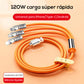 Cable de carga giratorio 3 en 1