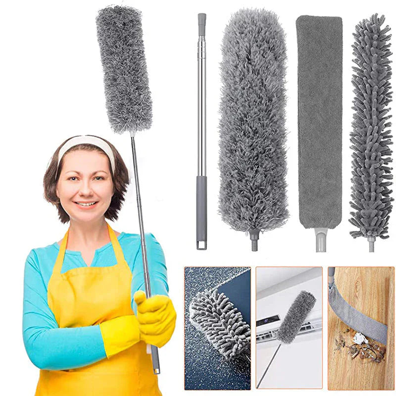 🔥HOT SALE 🔥Cepillo de Limpieza de Microfibra Retráctil