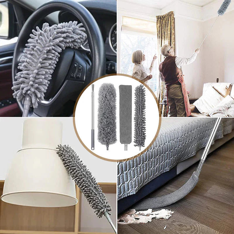 🔥HOT SALE 🔥Cepillo de Limpieza de Microfibra Retráctil
