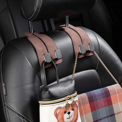 Gancho Doble para Respaldo de Asiento de Coche