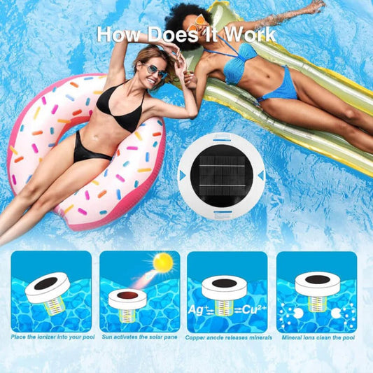 Ionizador solar para piscinas