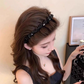 Diadema de strass con dientes para mujer