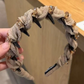 Diadema de strass con dientes para mujer