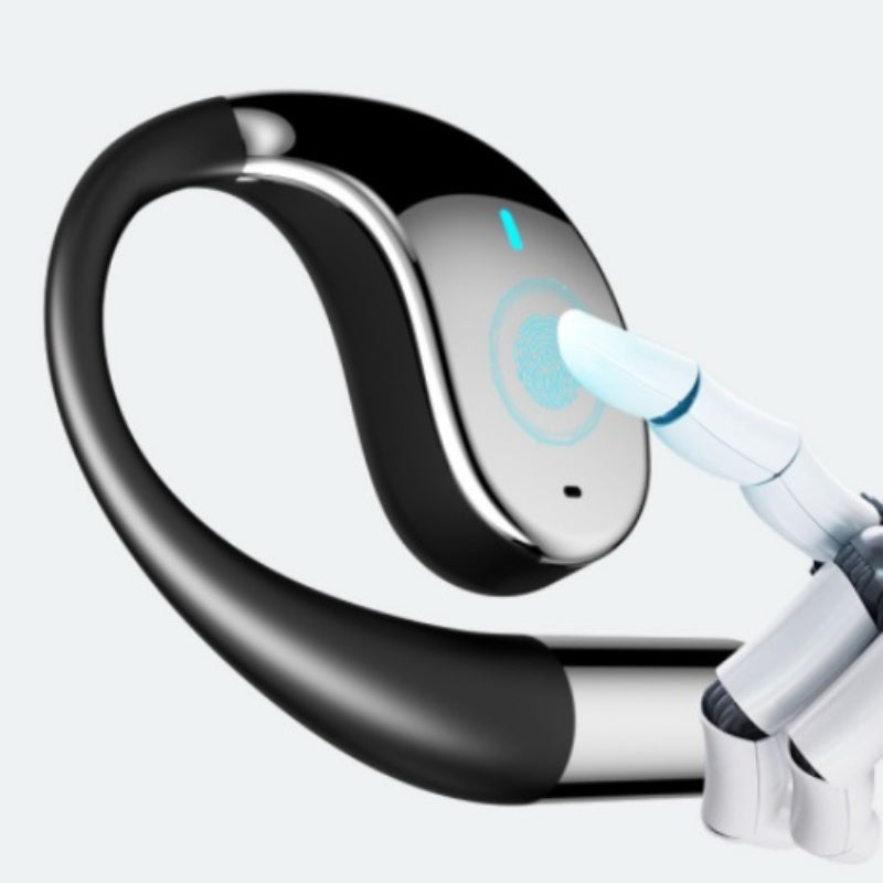 Auriculares inalámbricos de oreja abierta con pantalla LED