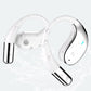Auriculares inalámbricos de oreja abierta con pantalla LED