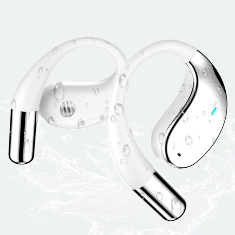 Auriculares inalámbricos de oreja abierta con pantalla LED