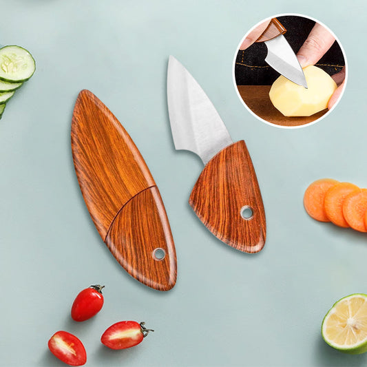 Cuchillo de Bolsillo de Acero Inoxidable para Frutas