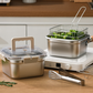 Juego de cocinas para freír multifunción: freidora, cocina, conservación de alimentos frescos y lavado de verduras