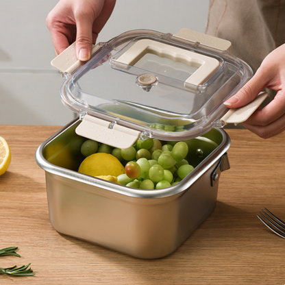 Juego de cocinas para freír multifunción: freidora, cocina, conservación de alimentos frescos y lavado de verduras