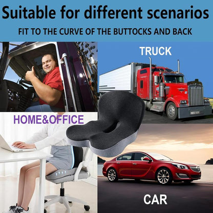 🎁50% DE DESCUENTO🔥Cojín de Asiento Antideslizante de Espuma Viscoelástica