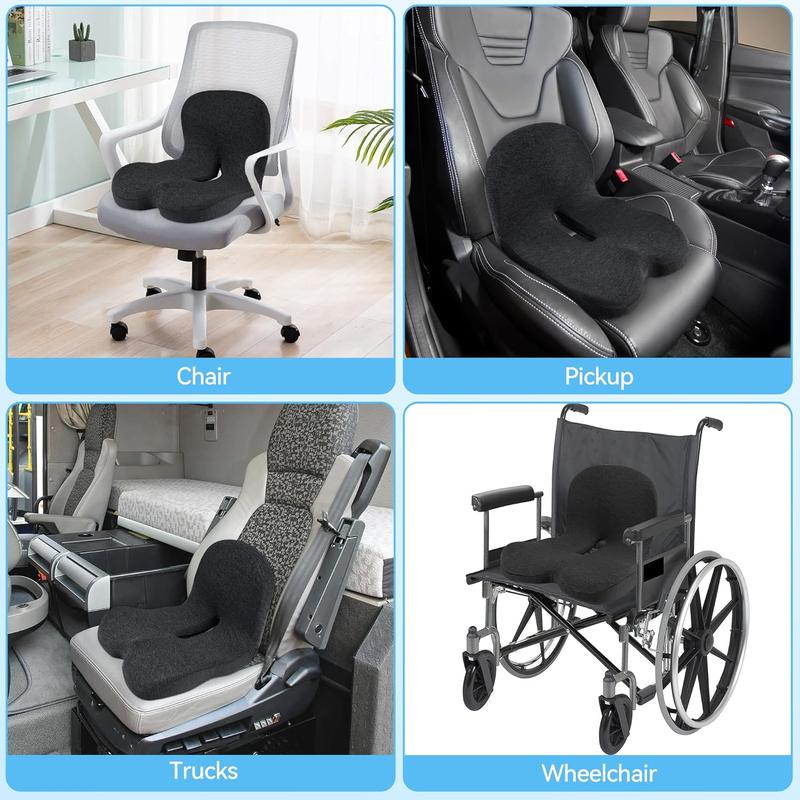 🎁50% DE DESCUENTO🔥Cojín de Asiento Antideslizante de Espuma Viscoelástica