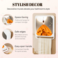 Caja de almacenamiento impermeable plegable y colgante para baño