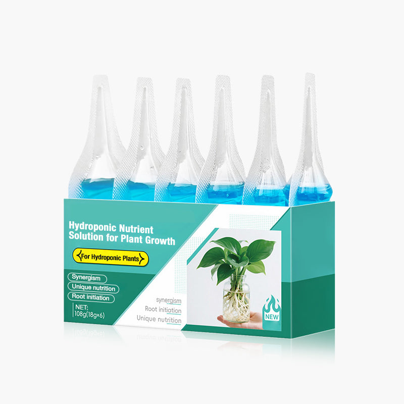Solución nutritiva hidropónica para el crecimiento de las plantas💧💦