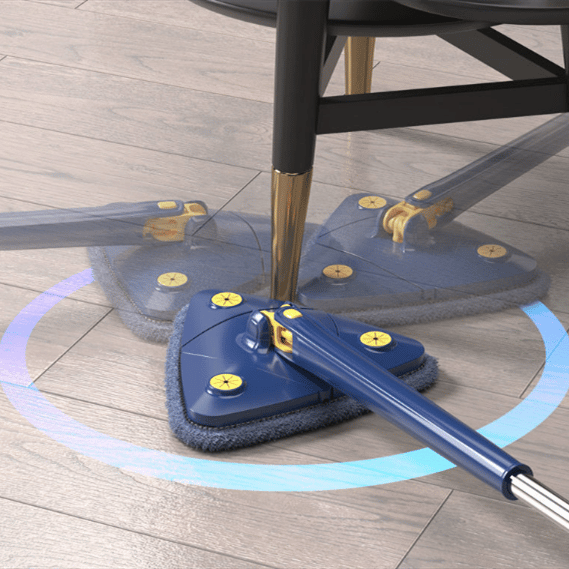 Mopa de limpieza ajustable giratoria 360
