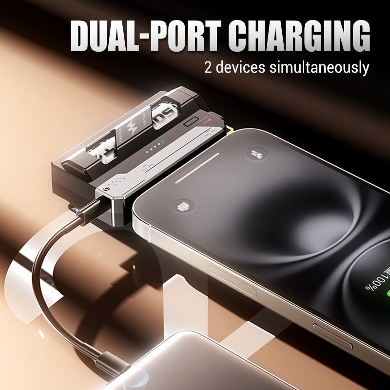 🔥LAST DAY PROMOTION - 50%OFF🔥Portable Power Bank con batería reemplazable