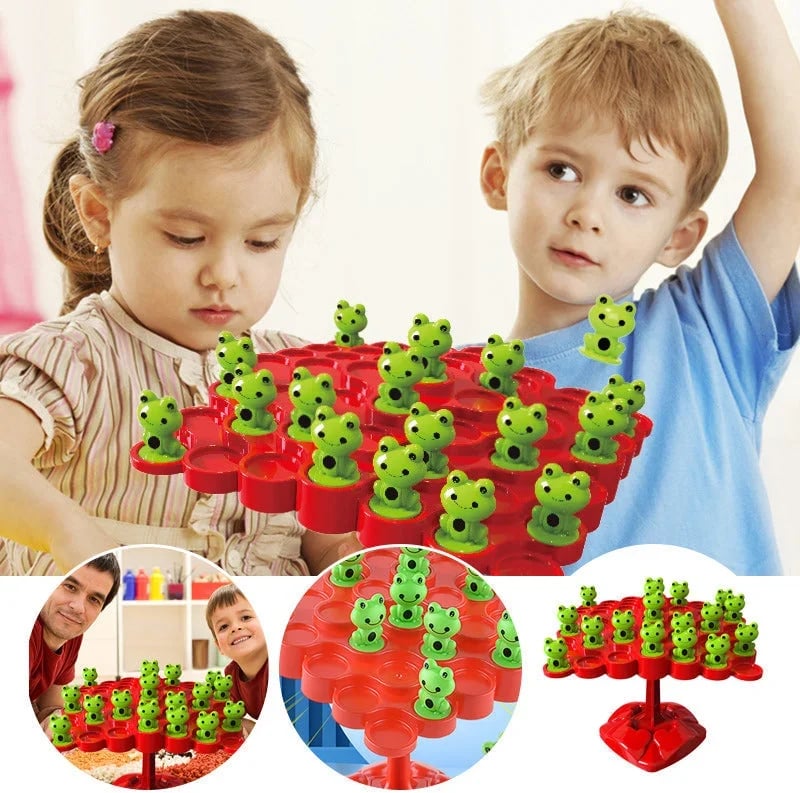 🥳Juego de equilibrio para las ranas
