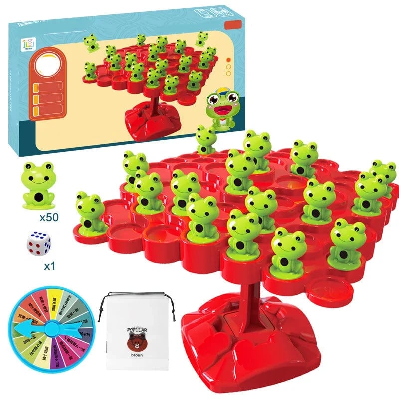 🥳Juego de equilibrio para las ranas