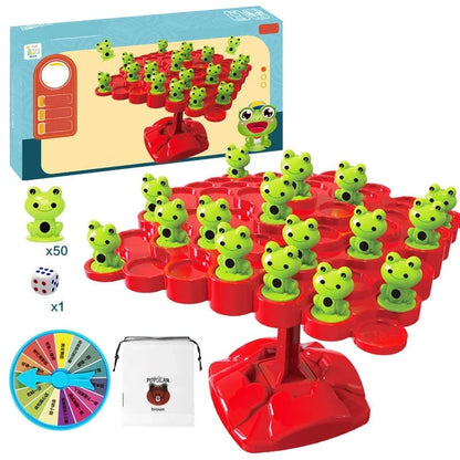 🥳Juego de equilibrio para las ranas