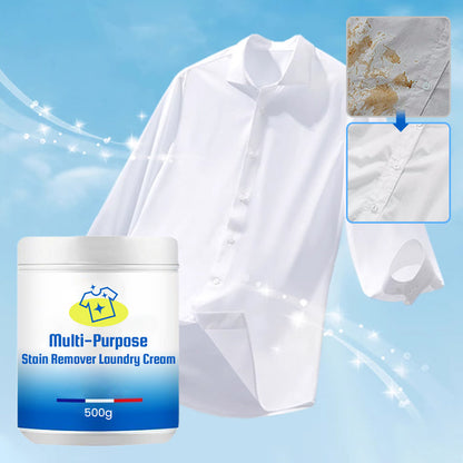 🧴 ¡COMPRA 2 LLEVA 3! ✨ Crema Quitamanchas Multiusos para Ropa - Elimina Manchas Difíciles como Grasa, Vino o Tinta sin Dañar Tejidos 🔥👕