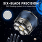 6D waterproof head shaver set