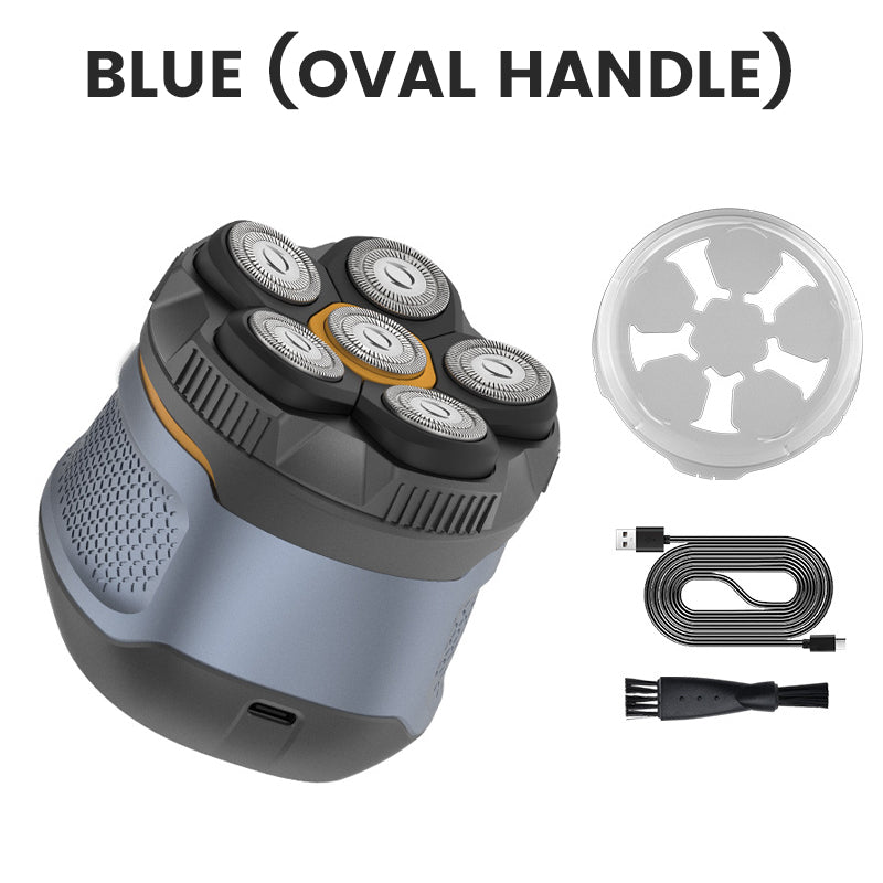 6D waterproof head shaver set